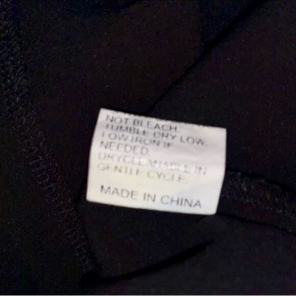 BUNDLE OF 2 SHEIN Black Rompers Kimono + Ribbed Halter Biker Shorts Unitard M - Picture 15 of 16